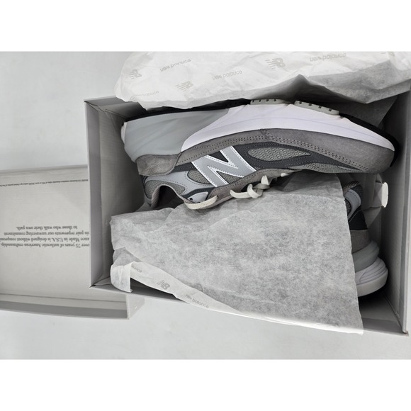 New Balance Men's 990v6 M990GL6 Gray Sz:12 2A - X Narrow- Used REPLACED INSOLES - Picture 8 of 15